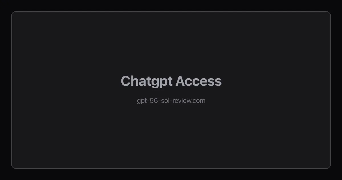 ChatGPT plans comparison for GPT-5.6 Sol access