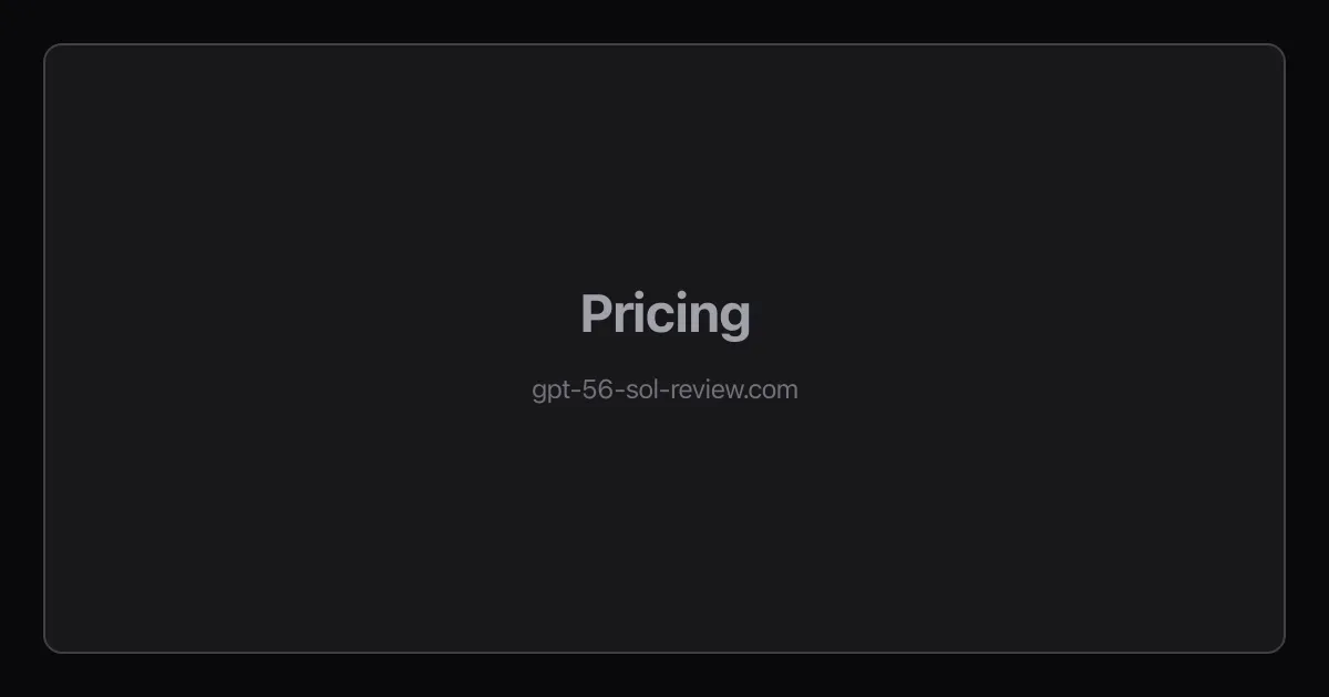 GPT-5.6 Sol pricing breakdown and cost optimization